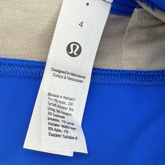 NWT Lululemon Power Through Bra Size 4 - Picture 4 of 4